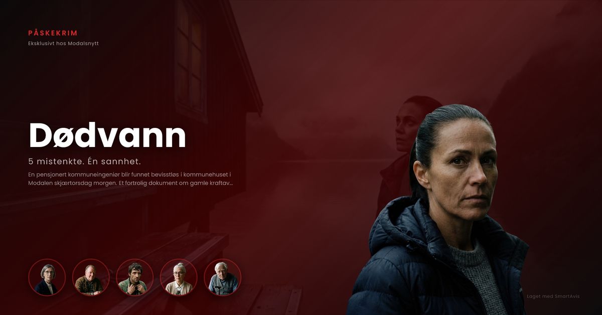 Dødvann: Leserne peker ut sine favorittmistenkte