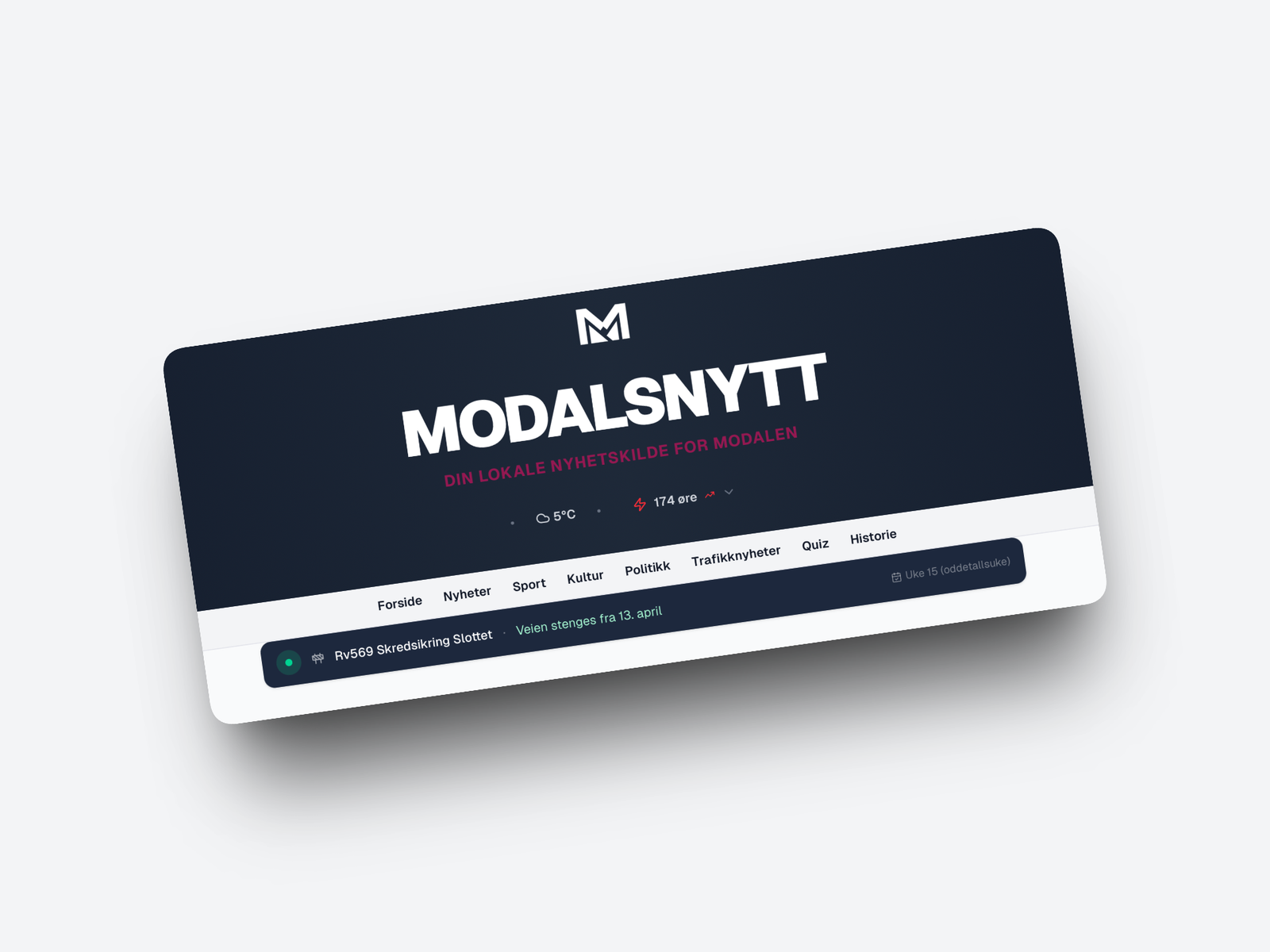 Lurer du på når neste åpning er? Sjekk forsiden på Modalsnytt. Den vil telle ned til neste åpning.
